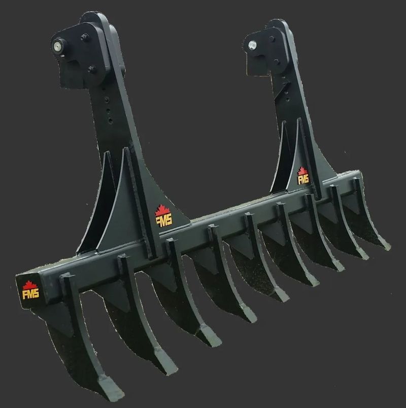 FMS Attachments Clip On Rake