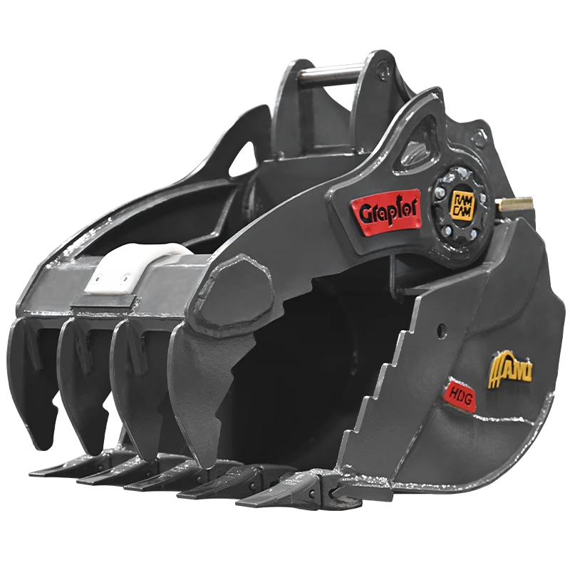 AMI Attachments Compact Graptor® Bucket Powered by RAMCAM®