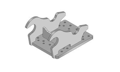 Weldco-Beales (WBM) Excavator Hammer/Compactor Adapter