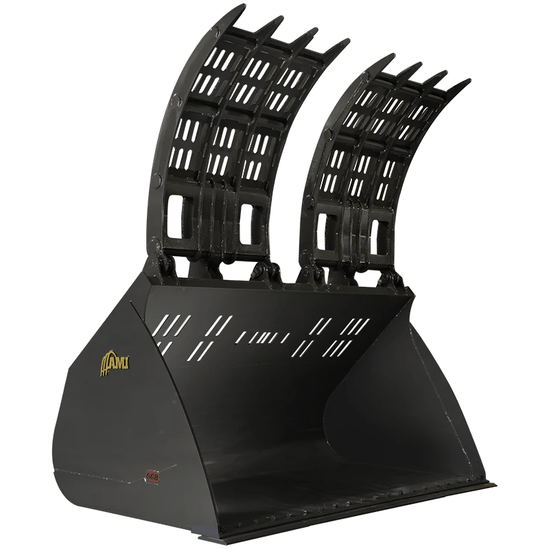 AMI Attachments Garbage Grapple Bucket