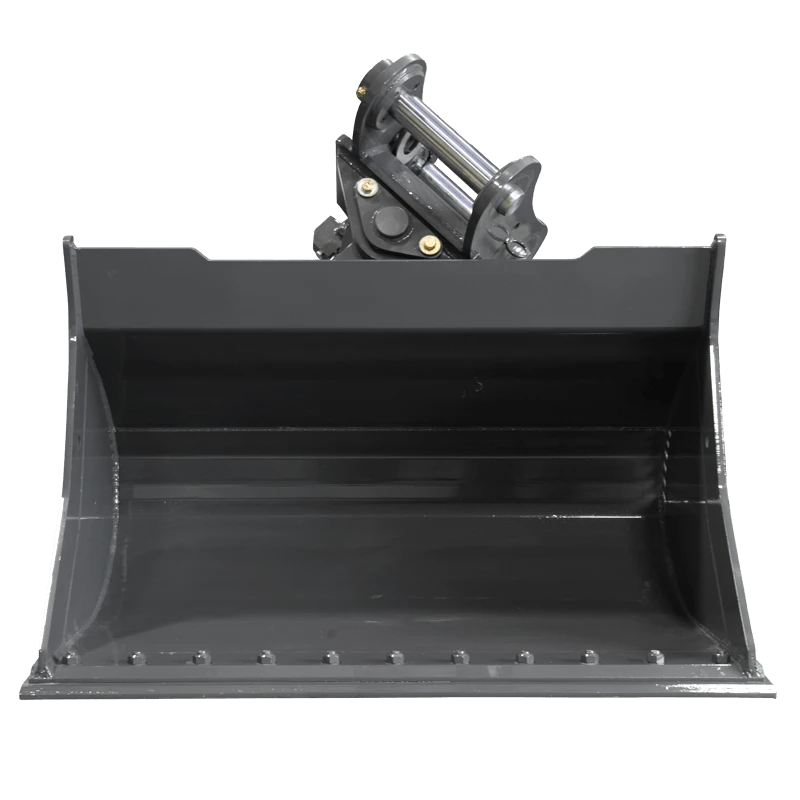 AMI Attachments High Capacity Hydraulic Tilt Ditch Cleaning Bucket
