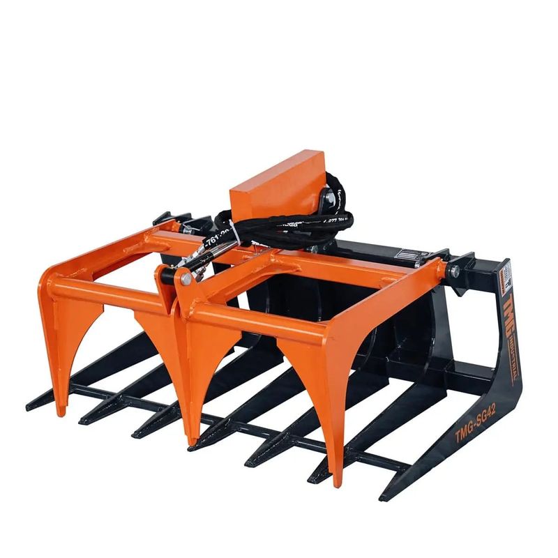 TMG Industrial TMG Mini Skid Steer Skeleton Grapple