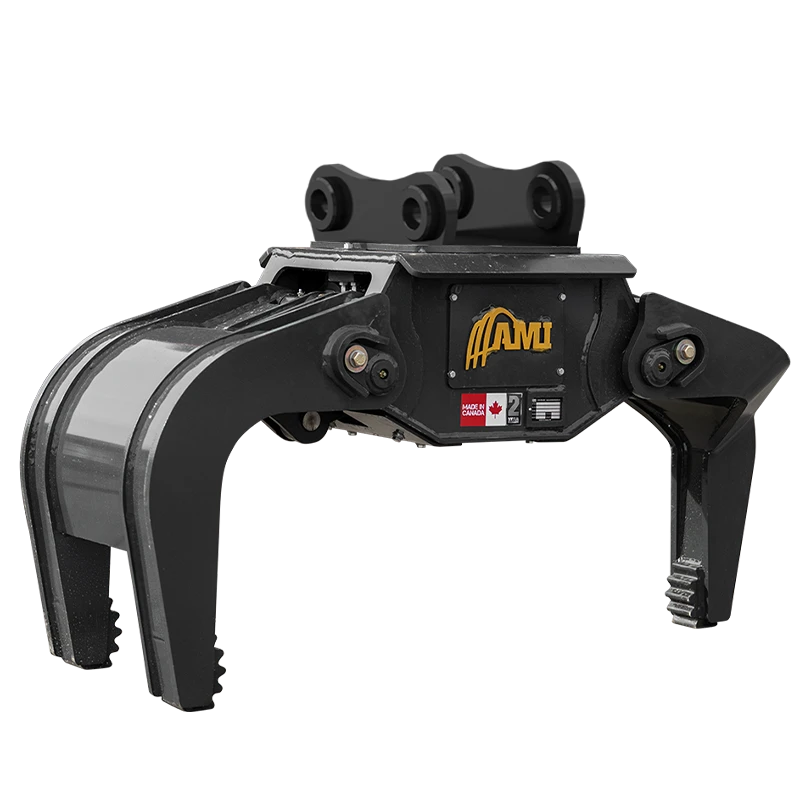 AMI Attachments Non-Rotating 3-Point Rock Grapple