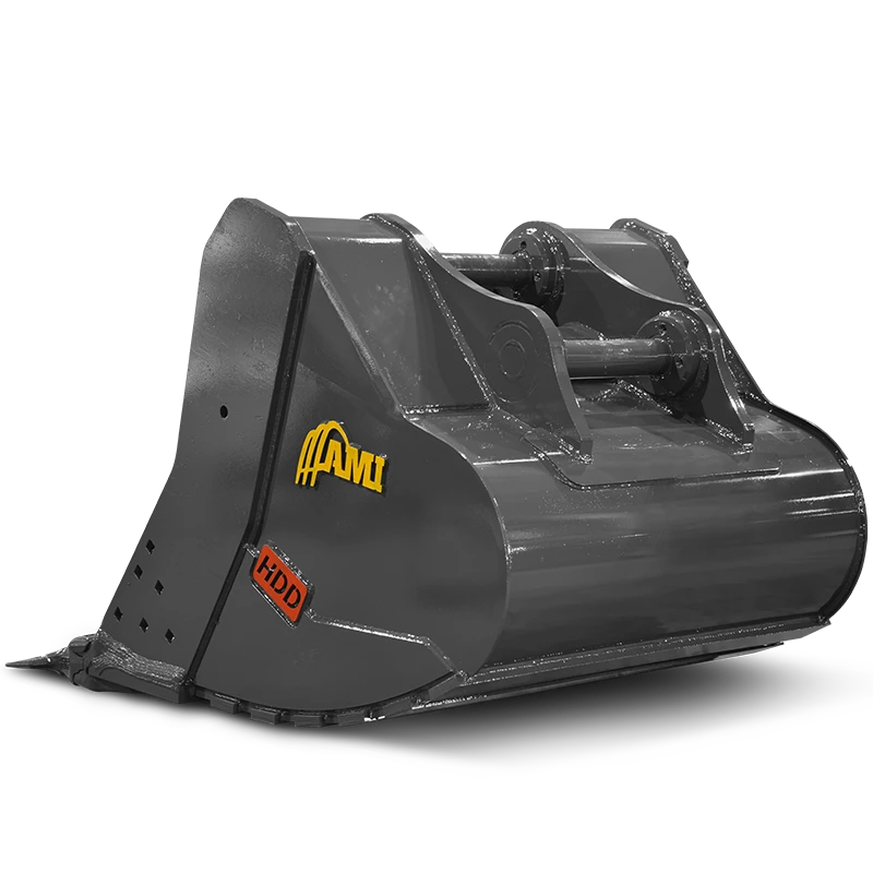 AMI Attachments Recessed Lug Heavy Duty Digging Bucket