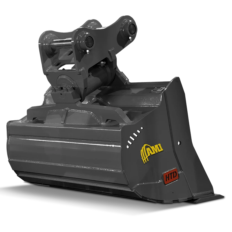 AMI Attachments Rotary Tilt Ditch Cleaning Bucket
