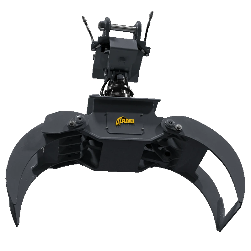 AMI Attachments Rotating Log Bunching Grapple