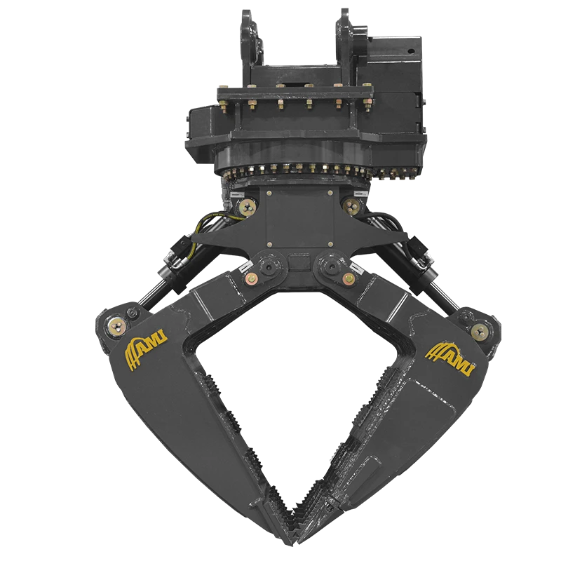 AMI Attachments Rotating Timber-Mat Grapple