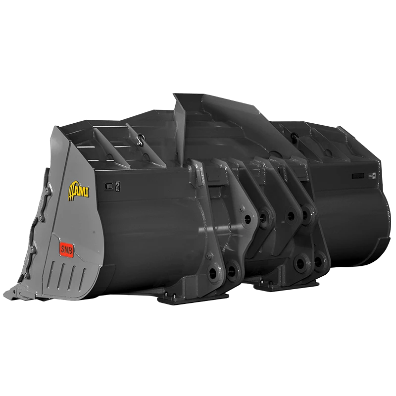 AMI Attachments Severe Duty Spade Nose Rock Bucket