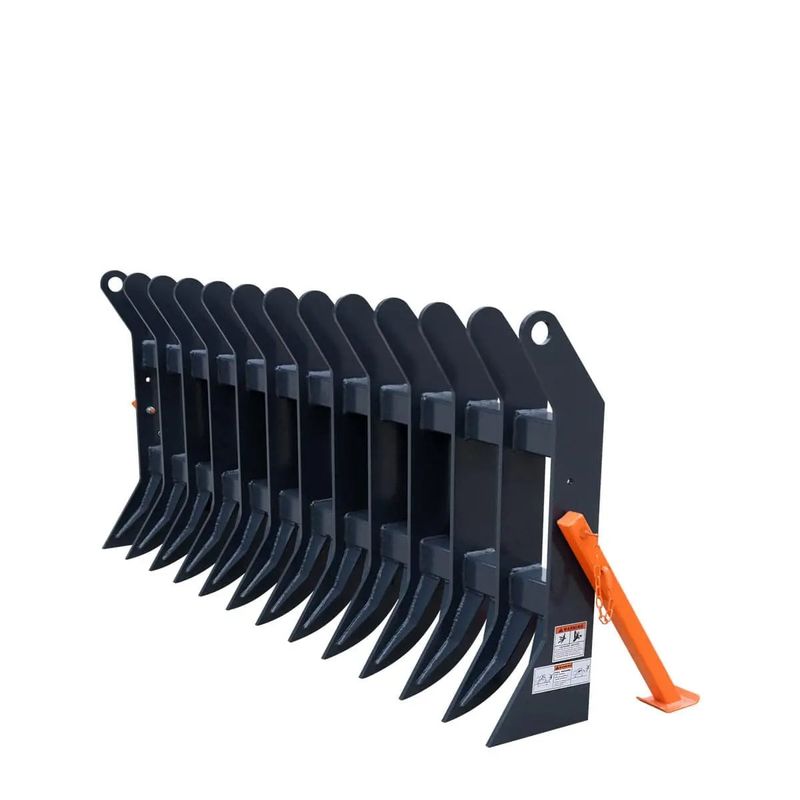 TMG Industrial TMG Skid Steer Root and Debris Rake