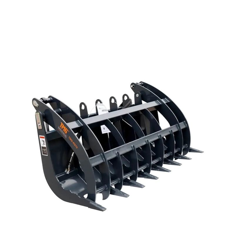 TMG Industrial TMG Skid Steer Root Rake Grapple