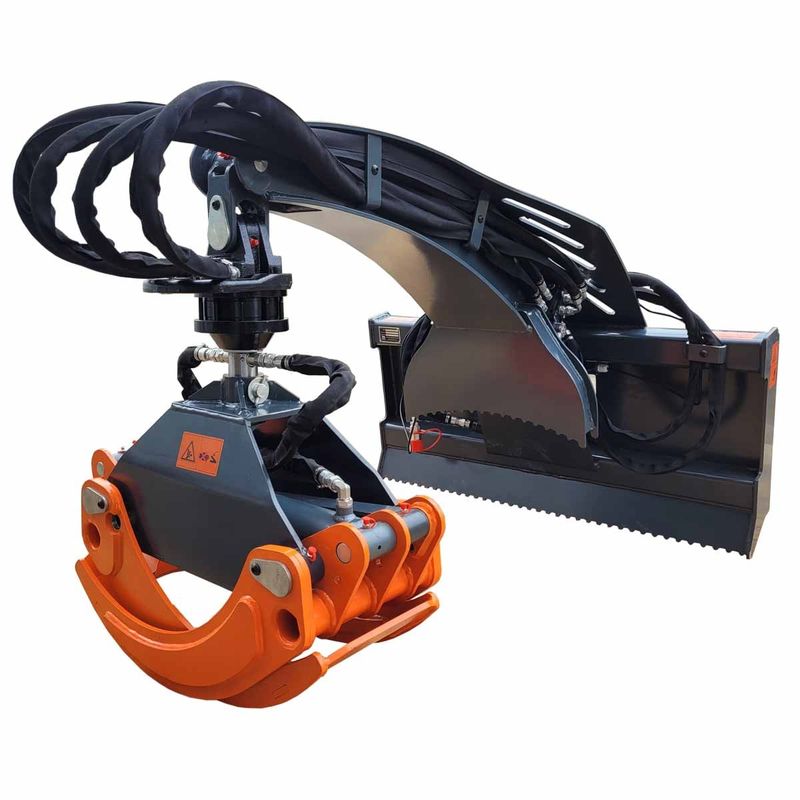 TMG Industrial TMG Skid Steer Rotating Log Grapple